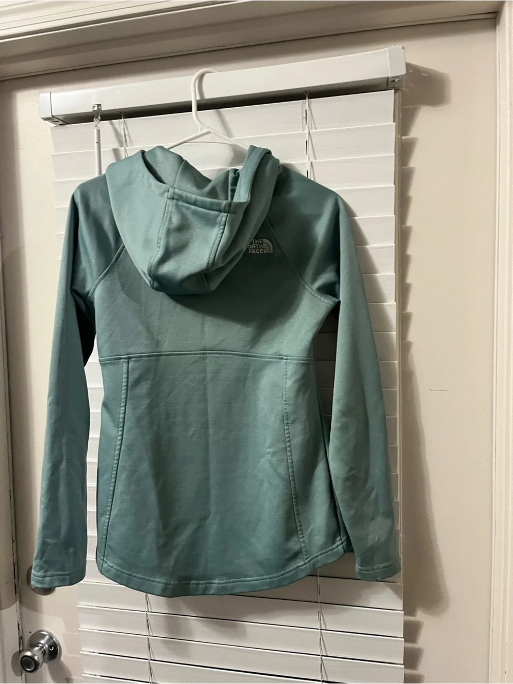 The North Face Women's Hooded Utility Jacket in Sage Green